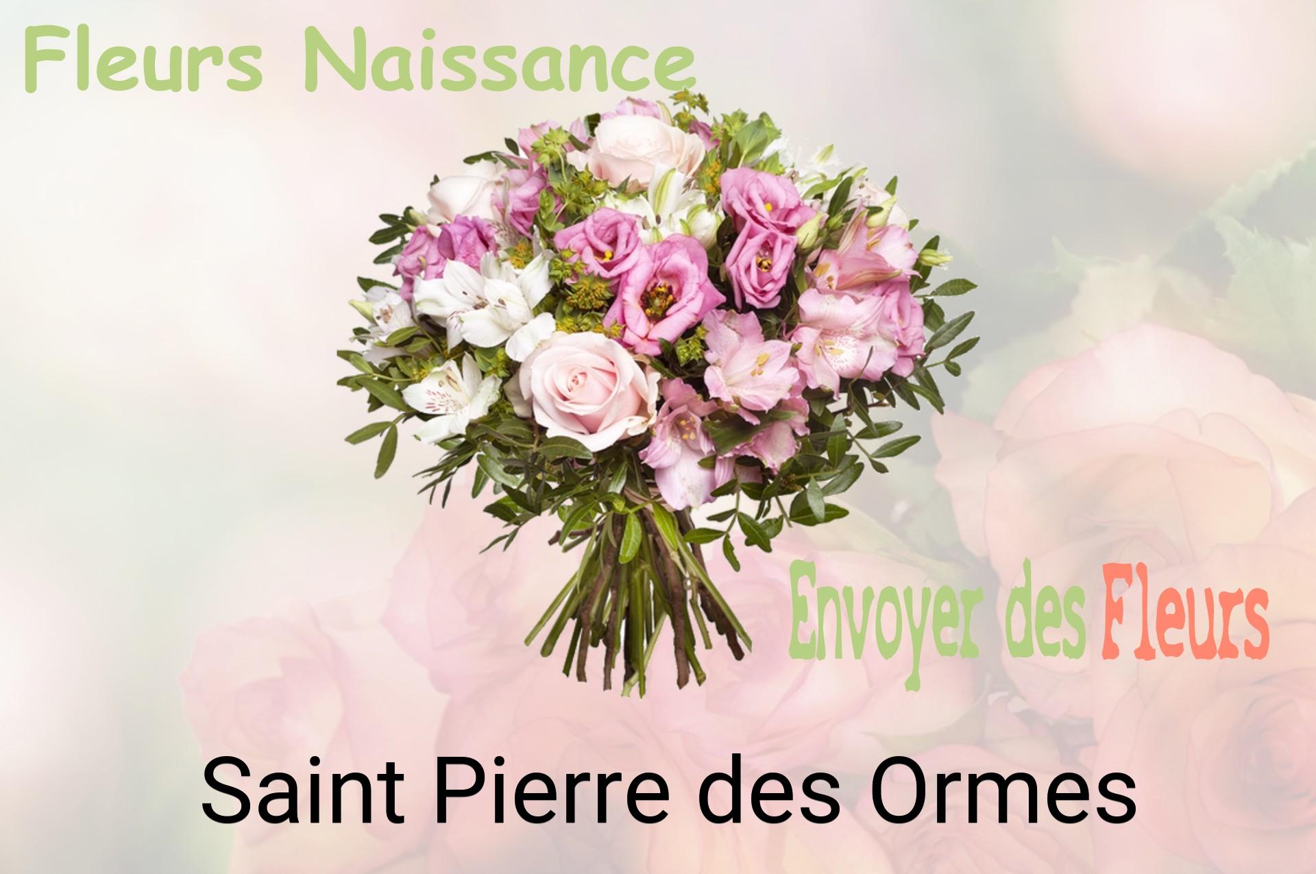 Bouquet de fleurs de naissance livré à Saint-Pierre-des-Ormes